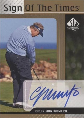 2012 SP Authentic - Colin Montgomerie #ST-CM