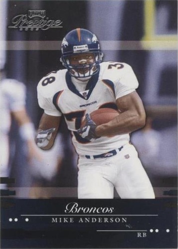 2002 Playoff Prestige Mike Anderson #46