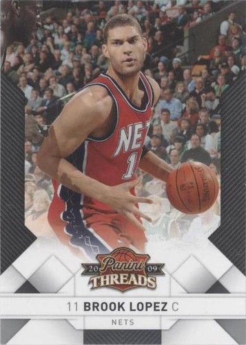 2009-10 Panini Threads - Brook Lopez #94