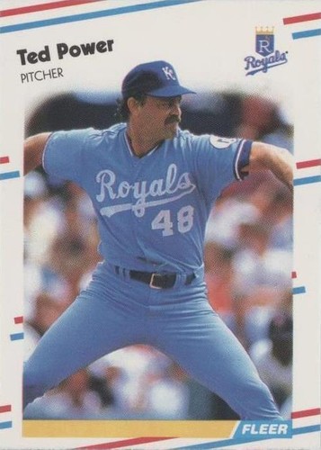 1988 Fleer Update - Ted Power #U-33