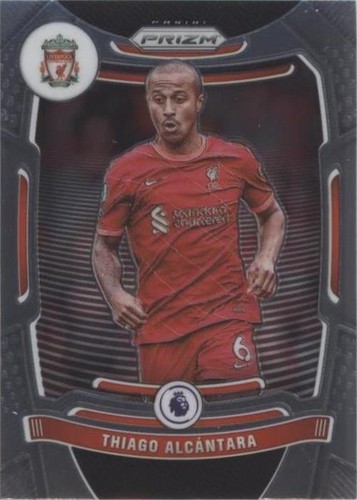2021-22 Panini Prizm Premier League Thiago Alcântara #85