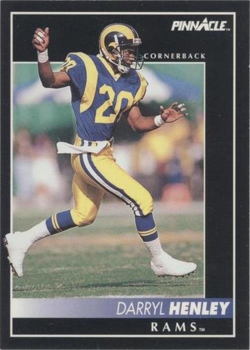 1992 Pinnacle Darryl Henley #286