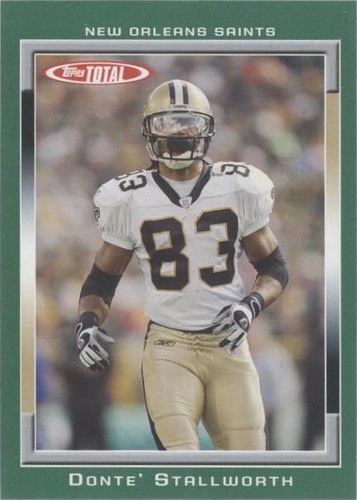 2006 Topps Total Donte Stallworth #150