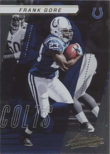 2017 Panini Absolute Frank Gore #100