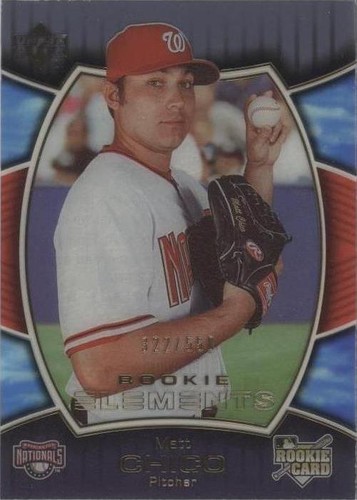 2007 Upper Deck Elements - Matt Chico #252