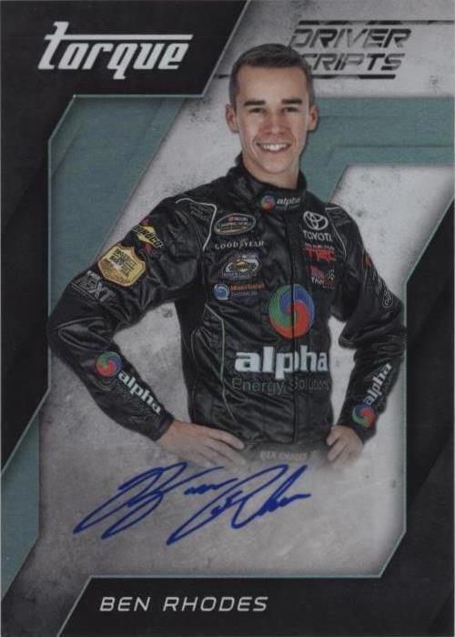 2016 Panini Torque - Ben Rhodes #DS-BR