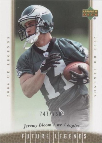 2006 UD Legends Jeremy Bloom #149