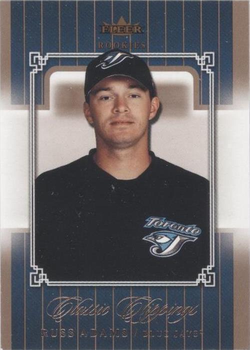 2005 Fleer Classic Clippings - Russ Adams #124