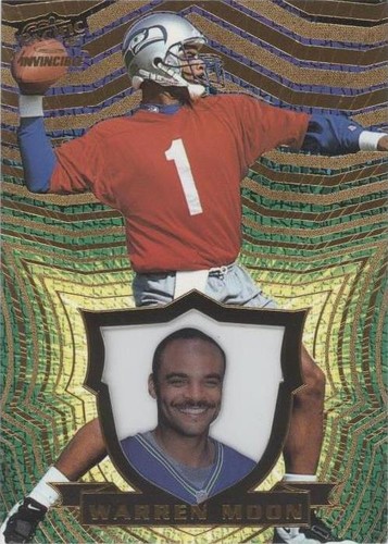 1997 Pacific Invincible Warren Moon #138