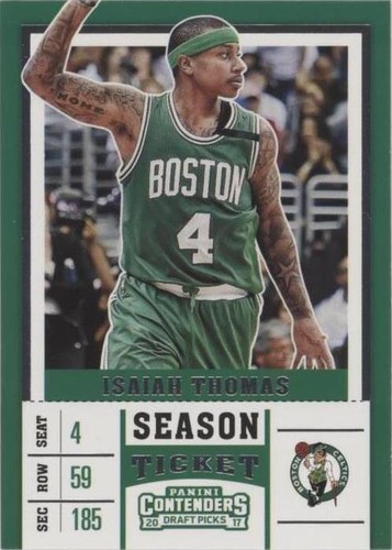 2017-18 Panini Contenders Draft Picks - Isaiah Thomas #19