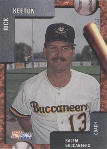 1992 Fleer ProCards Minor League - Rick Keeton #80
