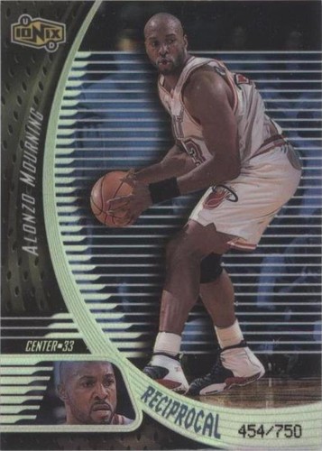 1998-99 Upper Deck Ionix - Alonzo Mourning #R34