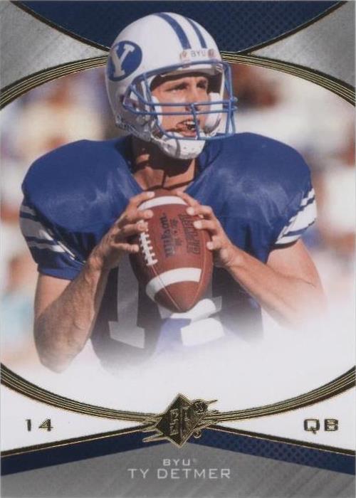2013 SPx Ty Detmer #11