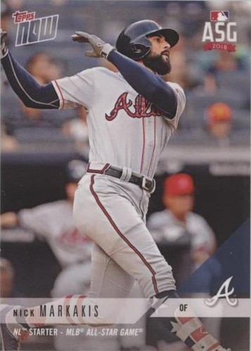 2018 Topps Now - Nick Markakis #AS-8