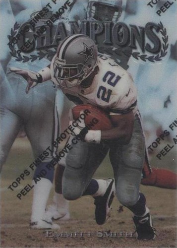 1997 Topps Finest Emmitt Smith #290