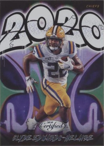 2020 Panini Certified Clyde Edwards-Helaire #2020-CEH