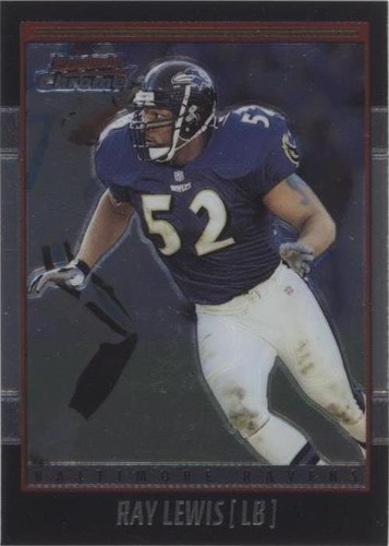 2001 Bowman Chrome Ray Lewis #43