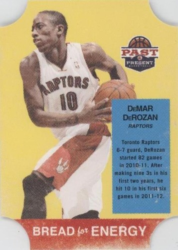2011-12 Past & Present - DeMar DeRozan #11