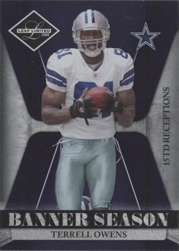2008 Leaf Limited Terrell Owens #BSM-12