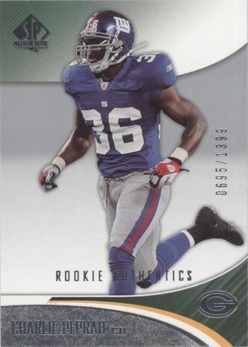 2006 SP Authentic Charlie Peprah #133