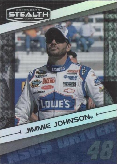2010 Press Pass Stealth - Jimmie Johnson #15