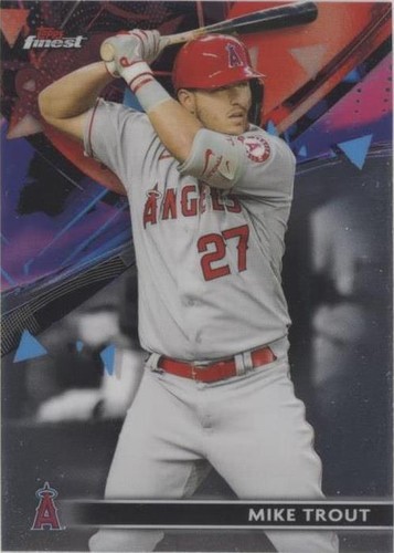 2021 Topps Finest - Mike Trout #57
