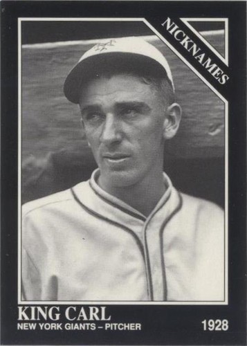 1992 The Sporting News Conlon Collection - Carl Hubbell #552