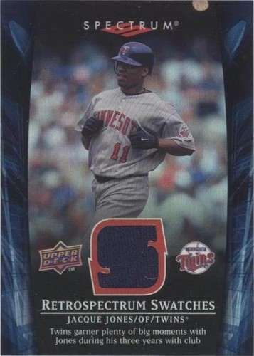 2008 Upper Deck Spectrum - Jacque Jones #RS-JJ1