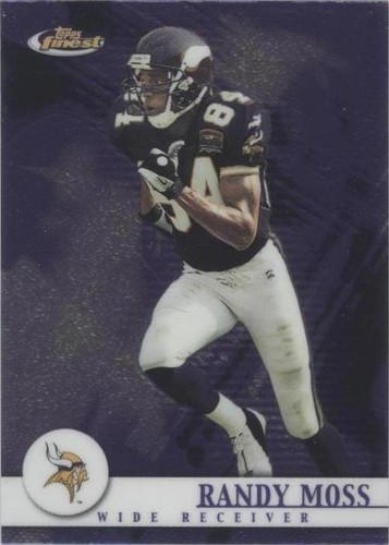 2001 Topps Finest Randy Moss #24
