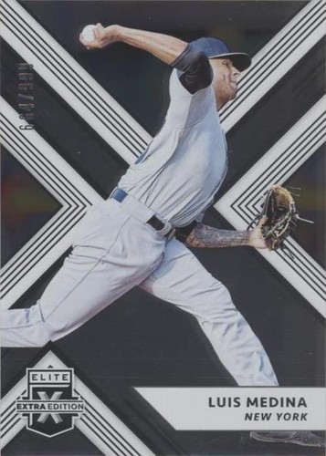 2018 Panini Elite Extra Edition - Luis Medina #161