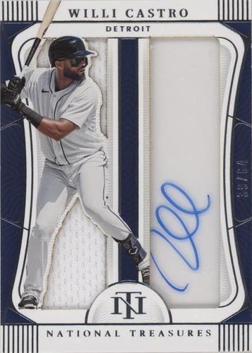 2022 Panini National Treasures - Willi Castro #JGS-WC