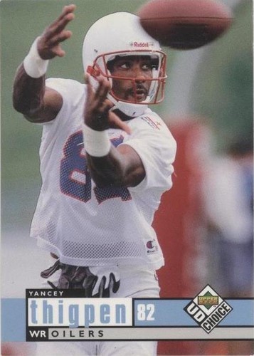 1998 Upper Deck UD Choice Yancey Thigpen #427