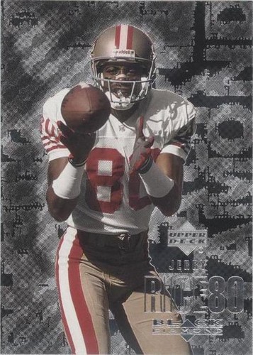 2000 Upper Deck Black Diamond Jerry Rice #101