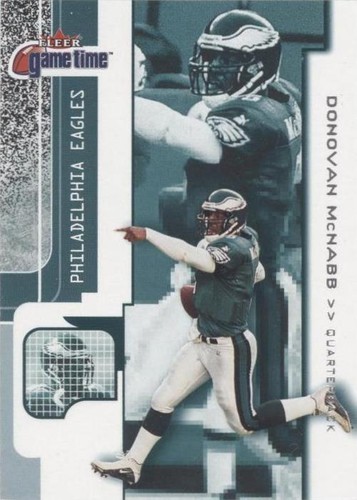 2001 Fleer Game Time Donovan McNabb #1