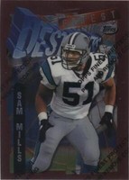 1996 Topps Finest Sam Mills #83