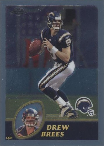 2003 Topps Chrome Drew Brees #65