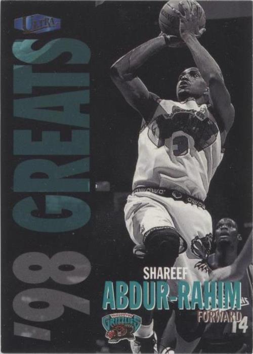 Fleer Ultra 1997-98 - Shareef Abdur-Rahim #249