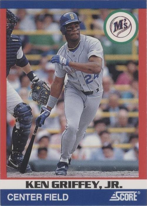 Score 100 Hottest Players 1991 - Ken Griffey Jr #5