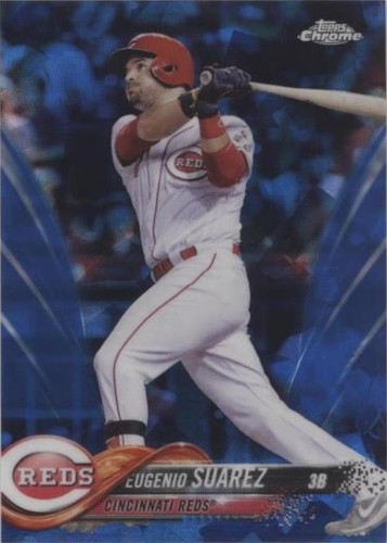 2018 Topps Chrome Sapphire Edition - Eugenio Suarez #209