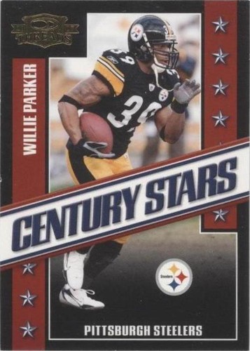 2007 Donruss Threads Willie Parker #CS-9