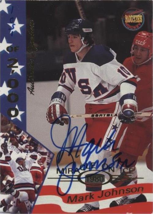 1995 Signature Rookies Miracle on Ice 1980 - Signatures #17 Mark ...