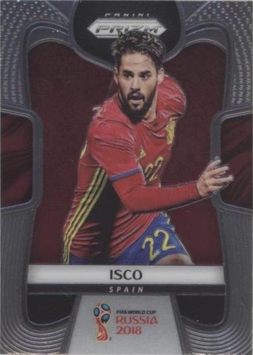 2018 Panini Prizm World Cup Isco #202
