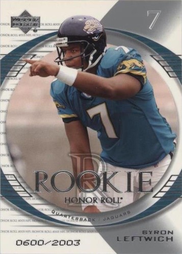 2003 Upper Deck Honor Roll Byron Leftwich #137