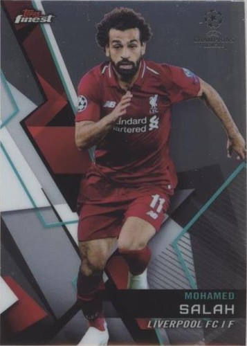 2018-19 Topps Finest UCL Mohamed Salah #83