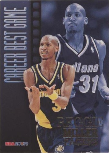 1996-97 NBA Hoops - Reggie Miller #339