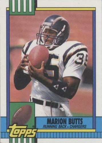 1990 Topps Marion Butts #383