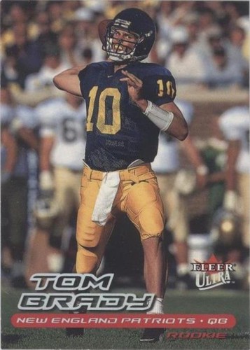 2000 Skybox Dominion Tom Brady Rookie Card #234 PSA 9 G