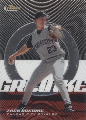 2005 Topps Finest - Zack Greinke #64