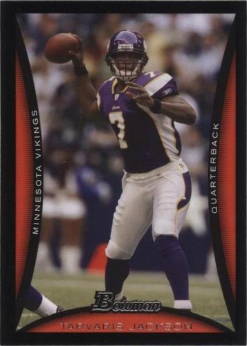 2008 Bowman Tarvaris Jackson #23