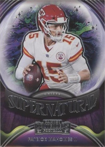 2021 Panini Contenders Patrick Mahomes II #SN-PMA